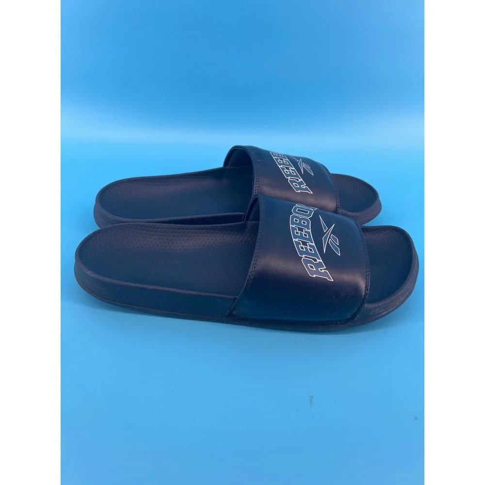 Reebok Unisex Adult Classics Slide‎ Sandal, Vector Navy/Vector Blue/White, 5.5